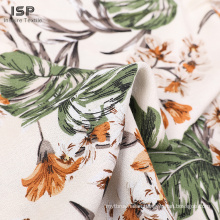 Factory Printed 120gsm Textile Dress Moss Crepe